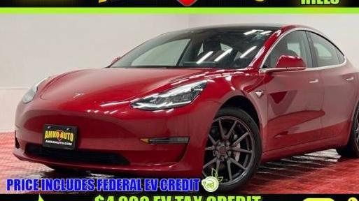 TESLA MODEL 3 2018 5YJ3E1EBXJF129901 image